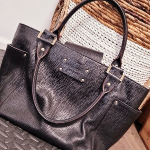 Kate Spade ♠️ purse bag.  Black with green lining